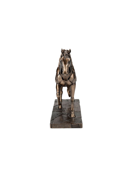 Άλογο Άγαλμα Ηλεκτρόλυση Μπρούτζου Veronese 25,5cm X 21,5cm