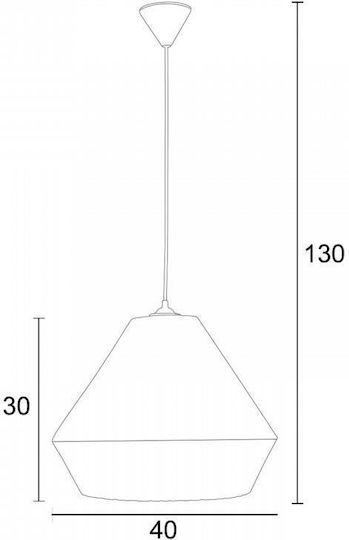 ArkoLight Hängelampe Schwarz 40cm ArkoLight Hängelampe Schwarz 40cm