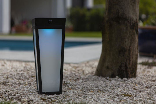 Lutec Spiked Solar Light 8.4W 900lm IP44 12.2cmx12.2cmx48.4cmcm