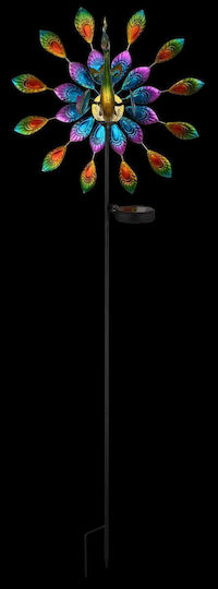 Globo Lighting Spiked Solar Light with Warm White Light 3000K IP44 38cmx25cmx120cmcm