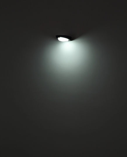 Globo Lighting Επιτοίχιο Ηλιακό Φωτιστικό 2.5W 300lm Φυσικό Λευκό 4000K με Αισθητήρα Κίνησης IP54 10.8x3.3εκ.