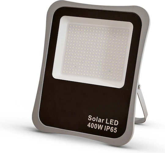 Bormann BLF2750 Solar Proiector LED 400W Alb Rece 6500K cu Telecomandă