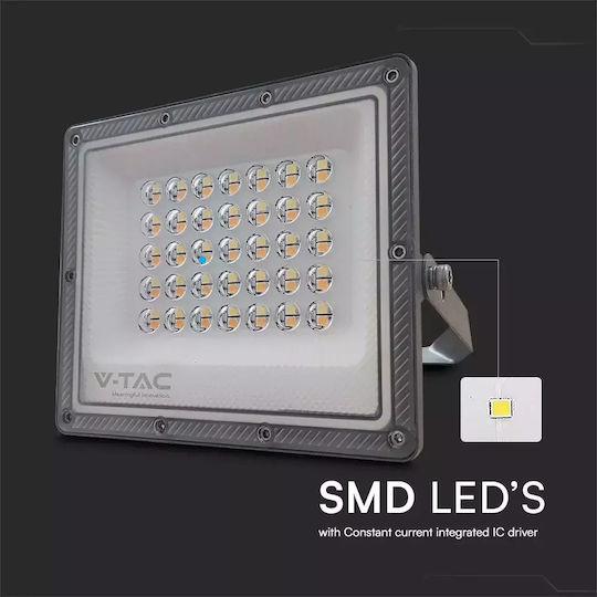 V-TAC Αδιάβροχος LED Προβολέας 100W Регулируемо бяло IP65
