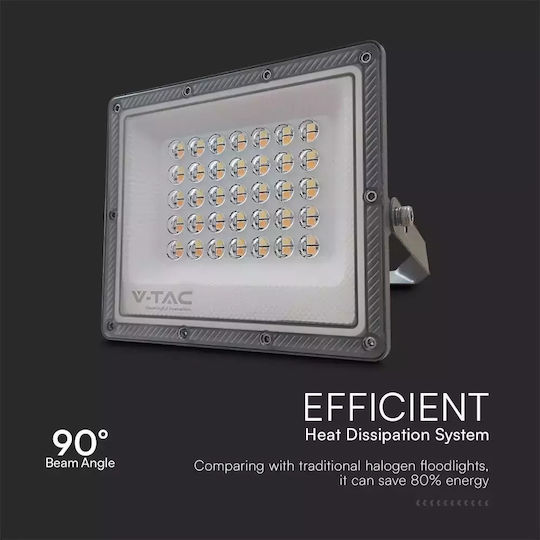 V-TAC Αδιάβροχος LED Προβολέας 100W Регулируемо бяло IP65