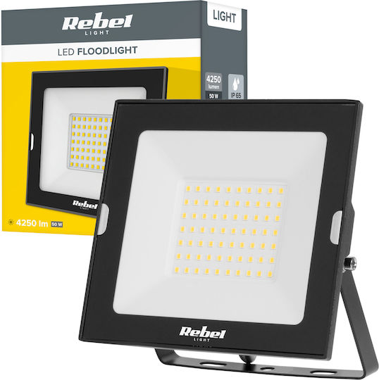 Wasserdicht LED Flutlicht 50W Natürliches Weiß 4000K IP65