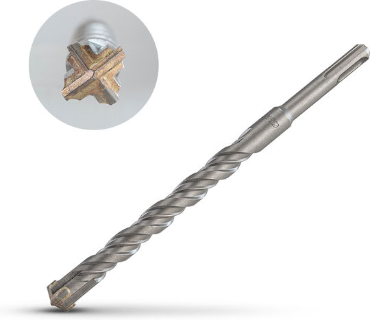 Bormann Four-Cut Drill with SDS Plus Shank 10x210mm