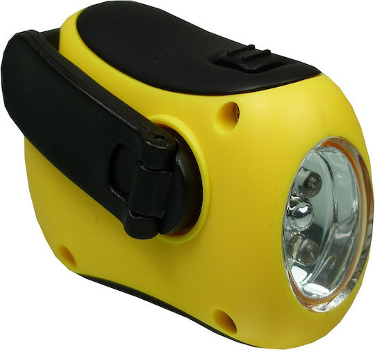 PowerPlus Wiederaufladbar Schlüsselanhänger-Taschenlampe LED mit maximaler Helligkeit 8lm Bee Gelb