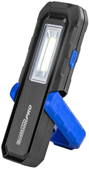 Bormann Rechargeable Flashlight LED IPX4 with Maximum Brightness 240lm