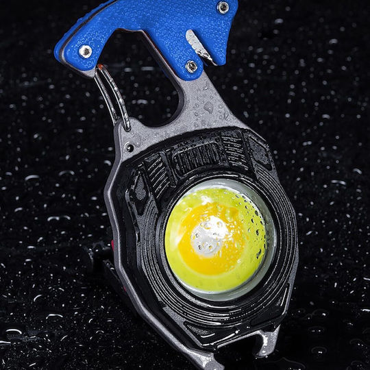 Lanternă Brevet LED cu Luminozitate Maximă 500lm Mini Flashlight Albastru