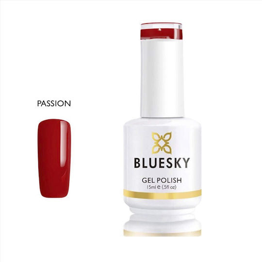Bluesky Red Alert Ημιμόνιμο Βερνίκι Νυχιών Passion 15ml