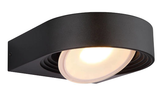 Globo Lighting Wall-Mounted Outdoor Light LED IP44 6.3W with Warm White Light 16x6.6εκ.