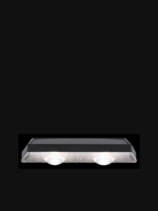 Globo Lighting Επιτοίχια Εξωτερική Πλαφονιέρα LED IP44 0.4W με Ψυχρό Λευκό Φως 14x3.7εκ.