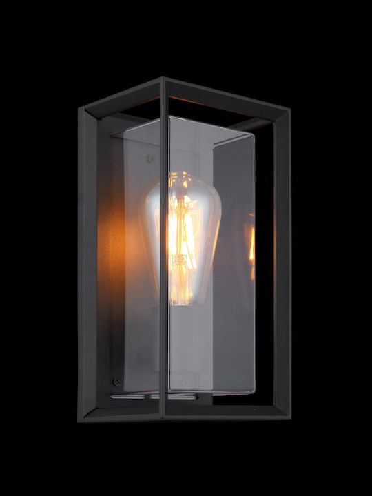 Globo Lighting Wall-Mounted Outdoor Ceiling Light E27 IP44 13x24.8εκ.