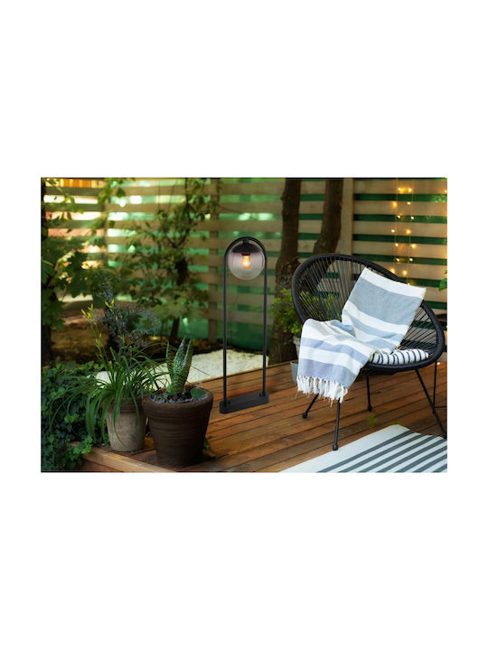 Globo Lighting Lampa Post Mic Pentru Exterior 28W IP44 Cu Bază De Bec E27 Neagră