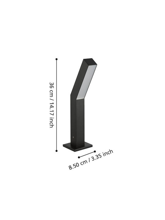 Eglo Xled Outdoor Floor Lamp Small Post LED 4.5W 36x14.5x4cm Eglo Xled Outdoor Floor Lamp Small Post LED 4.5W 36x14.5x4cm
