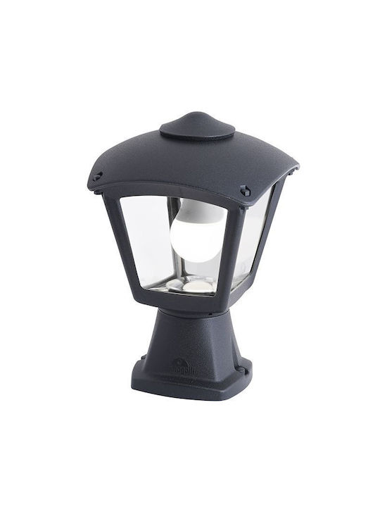 Eurolamp Outdoor Lantern Floor Lamp 8.5W IP55 Black