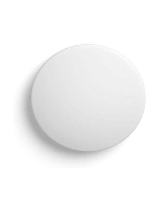 Philips Moire Πλαφονιέρα Οροφής 25εκ. Λευκή με Ενσωματωμένο LED