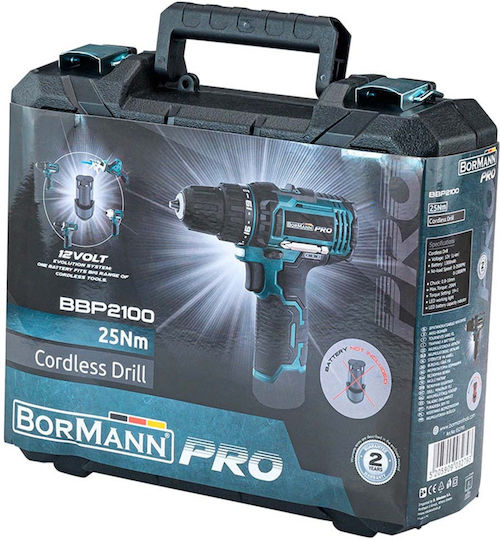 Bormann Pro BBP2100 Δραπανοκατσάβιδο Μπαταρίας 12V 1x1.3Ah