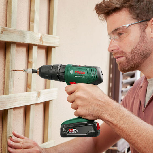 Bosch EasyImpact 18V-38 Percussive Battery Drill Driver 18V 1x2Ah
