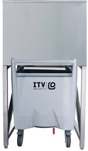 ITV Ice Makers Depozit de Gheață cu coșul de cumpărături cu Capacitate de 140kg