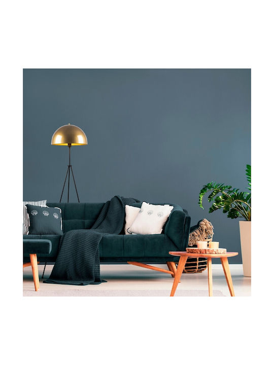 Opviq Floor Lamp H170xW50cm. with Socket for Bulb E27 Black