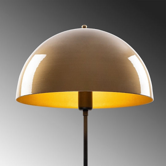 Opviq Floor Lamp H170xW50cm. with Socket for Bulb E27 Black