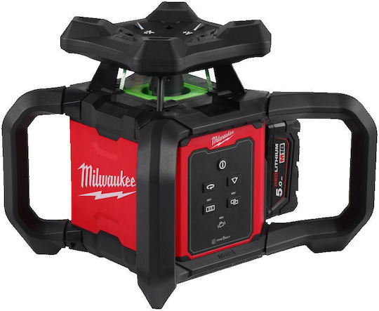 Milwaukee RLOHVG300-501C Αυτορυθμιζόμενο Περιστροφικό Αλφάδι Laser Πράσινης Δέσμης 18V