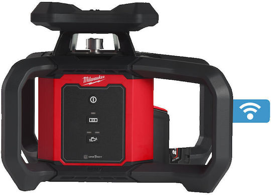Milwaukee RLOH600-201C 600 M Περιστροφικό Αλφάδι Laser Κόκκινης Δέσμης 18V με Εύρος Εργασίας 30m