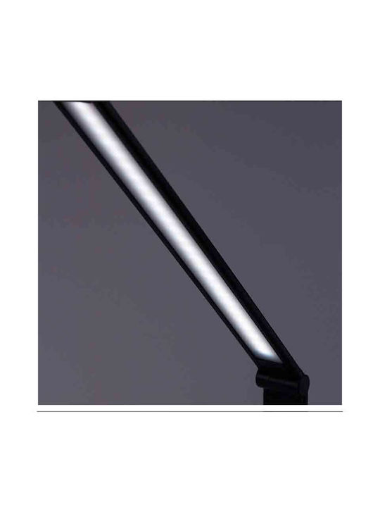 Bormann BPR6550 Rechargeable LED Office Lamp Foldable in Black Color