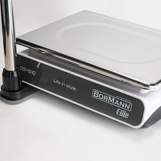 Bormann Electronic Retail Scale with Column with Weighing Capacity of 40kg and Division 10gr