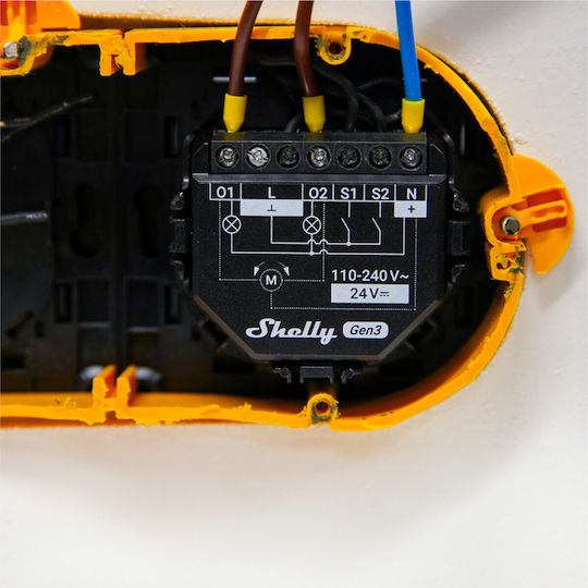 Shelly 2pm Gen3 Intelligenter Schalter 2 Kanäle Wi-Fi & Bluetooth