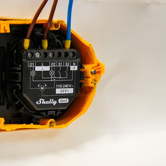 Shelly 2pm Gen3 Intelligenter Schalter 2 Kanäle Wi-Fi & Bluetooth