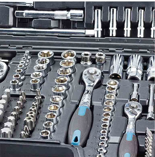 Bormann Pro BHT5200 Set Ratchet 1\2" & 1\4" & 3\8" 171pcs 024699