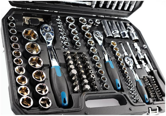 Bormann Pro BHT5200 Set Ratchet 1\2" & 1\4" & 3\8" 171pcs 024699