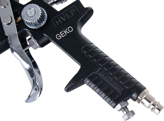 Geko Hvlp Πιστόλι Βαφής Αέρος HVLP Άνω Δοχείου 1.3mm