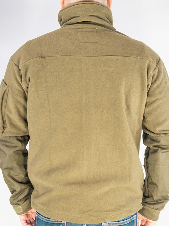 Bormann Bologna Work Jacket with Fleece Lining Khaki