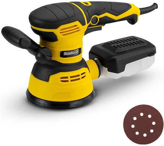 Bormann BSS2470 Έκκεντρο Τριβείο 125mm Ρεύματος 430W με Ρύθμιση Ταχύτητας και με Σύστημα Αναρρόφησης