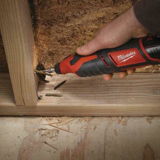 Milwaukee C12 RT-0 Ευθύς Λειαντήρας 12V Solo με Ρύθμιση Ταχύτητας