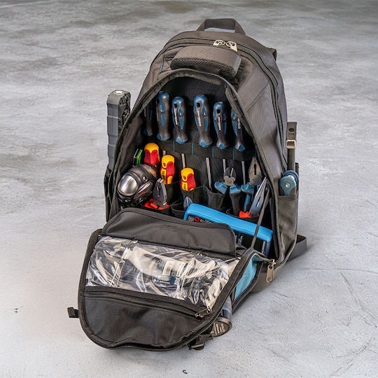 Bormann Pro BTB3160 Waterproof Light Blue Backpack Tool Bag 40lt