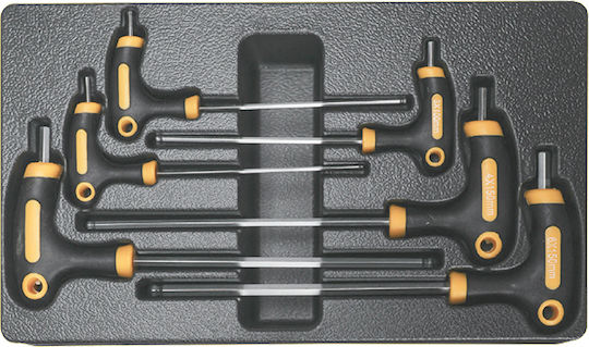 Bormann Pro BWR7100SET Tool Trolley with 5 Drawers and 66 Tools