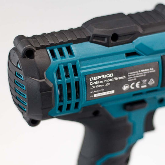 Bormann Pro BBP5100 Impact Wrench Battery 20V Solo with Socket 1/2"