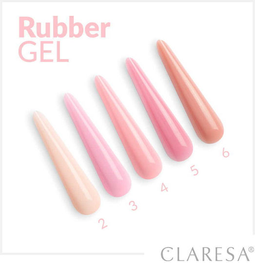 Claresa Rubber Gel Falsche Nagelgel Rubber Gel 3 12gr