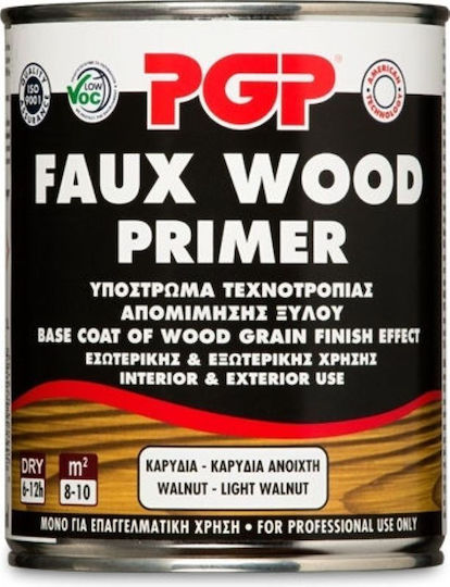 PGP Faux Wood Primer Αστάρι Ροζ 0.75lt