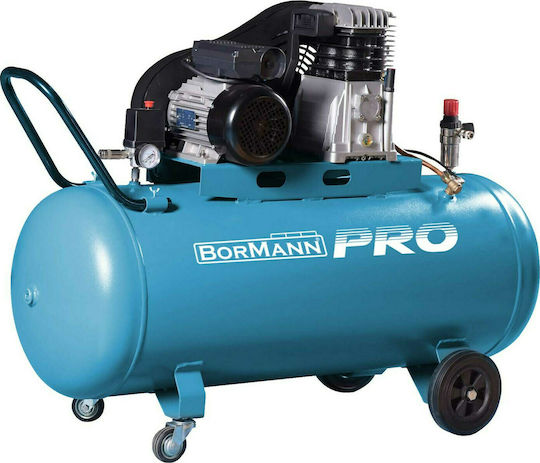 Bormann Pro BAT5070 Single-Phase Air Compressors 96dB with Power 3hp and Airtank 150lt 030843