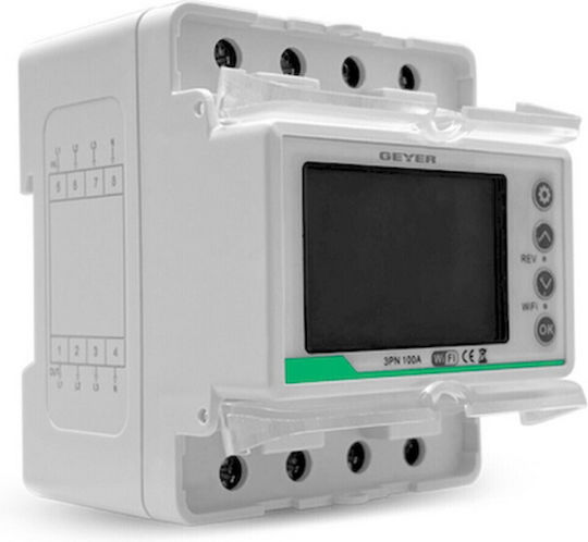 Geyer Energy Analyzer Electric Panel Rail ER4100WM