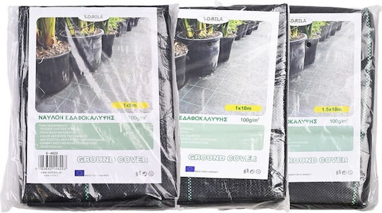 Sidirela E-4621 Ground Cover Fabric 100gr/m² 1x10m Black
