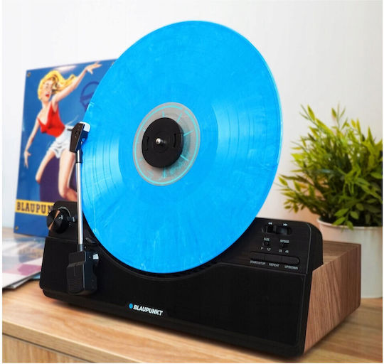 Blaupunkt Πικάπ με Belt Drive, Προενίσχυση και Ενσωματωμένα Ηχεία Μαύρο