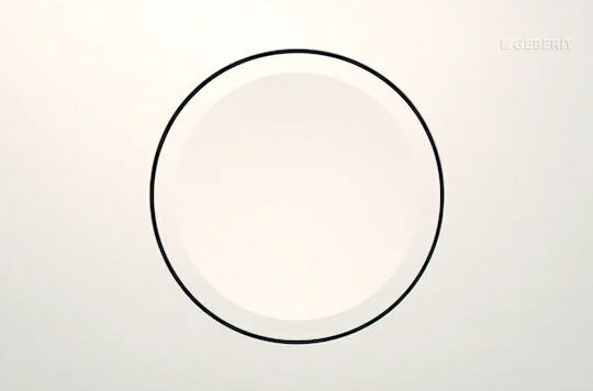 Geberit Delta 15 Flush Plate Single Flush