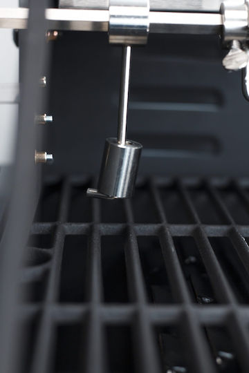 Bormann BBQ1260 Ανοξείδωτη Σούβλα Ψησταριάς για Κοτόπουλο με Μοτέρ 72cm