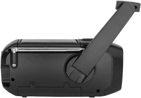 Blaupunkt Retro Solar cu USB Negru
